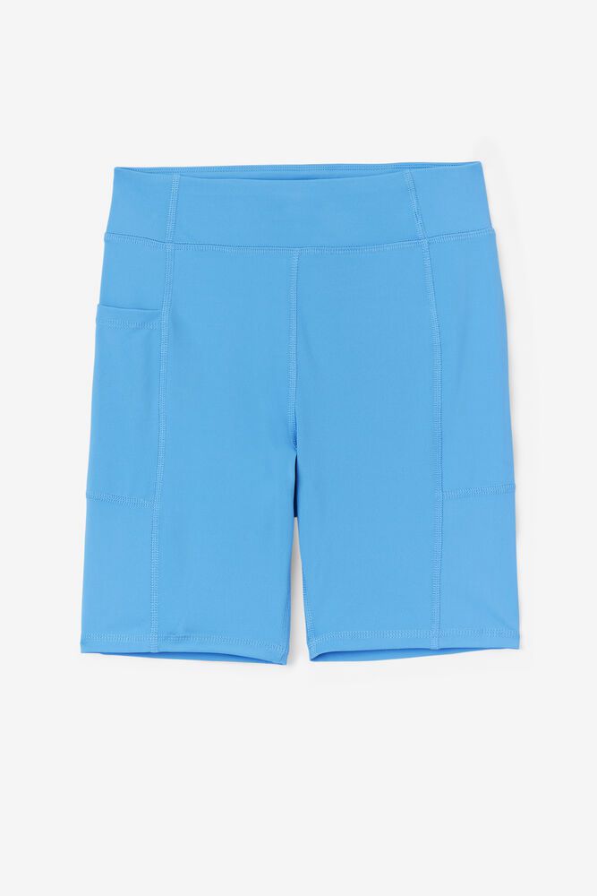 Fila Shorts Tiana Bike Womens Blue - India PAI-560794